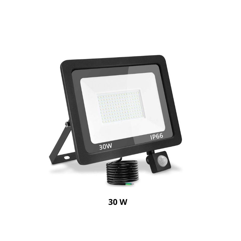 PROYECTOR LED 30W 6000K IP66 C/SENSOR