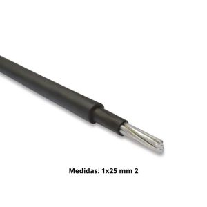 CABLE ALUMINIO BT XLPE/PVC 1X25 MM2