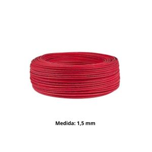 CABLE LIBRE HALOGENO 1,5MM ROJO H07Z1-K