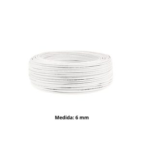 CABLE LIBRE HALOGENO 6 MM BLANCO H07Z1-K