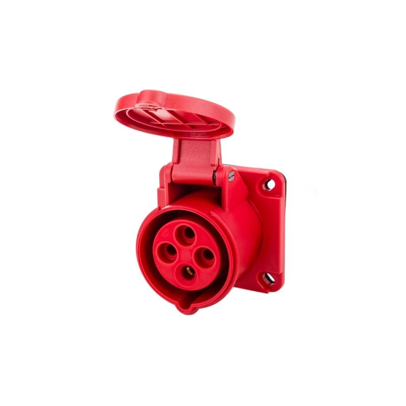 ENCHUFE INDUSTRIAL HEMBRA EMBUTIDA 3P N T 16A IP44