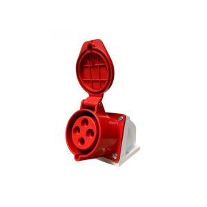 ENCHUFE INDUSTRIAL HEMBRA SOBREPUESTA 3P+T 16A IP44