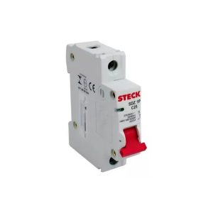 INTERRUPTOR AUTOMATICO 1X25A CURVA C 6KA STECK