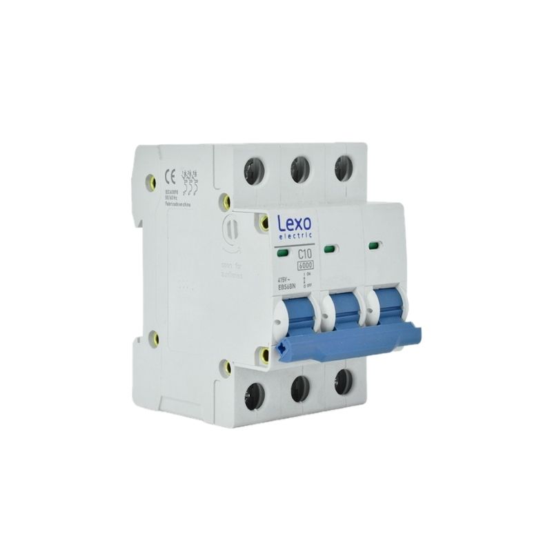 INTERRUPTOR AUTOMATICO 3X10A 6KA LEXO
