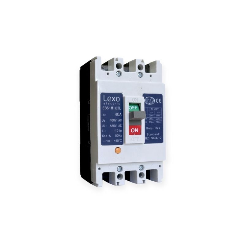 INTERRUPTOR AUTOMATICO CAJA MOLDEADA 40A 25KA