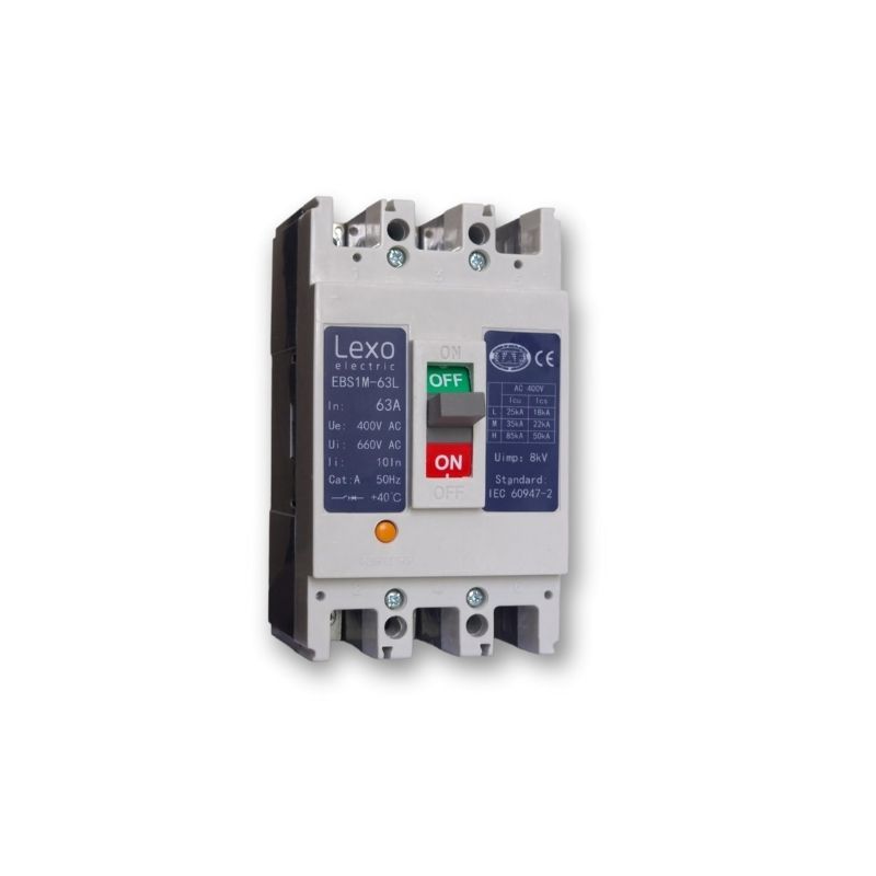 INTERRUPTOR AUTOMATICO CAJA MOLDEADA 63A 25KA