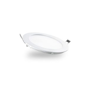 PANEL LED EMBUTIDO 9W 6000K REDONDO