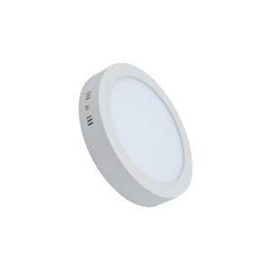 PANEL LED SOBREPUESTO 18W 6000K REDONDO