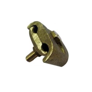 PRENSA BRONCE PARALELA DOBLE P/2 CONDUCTORES 8 A 2AWG
