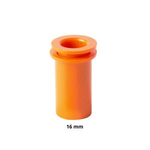 SALIDA CAJA PVC 16MM NARANJA