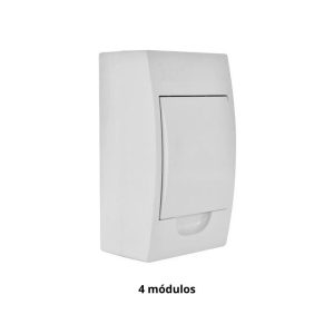 TABLERO PLASTICO 4 MODULOS SOBREPUESTO