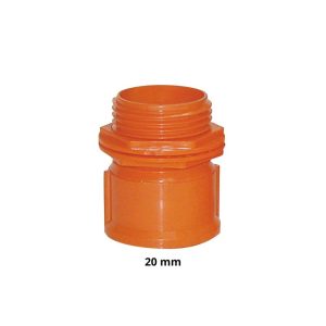 TERMINAL PARA TUBERÍA PVC 20MM